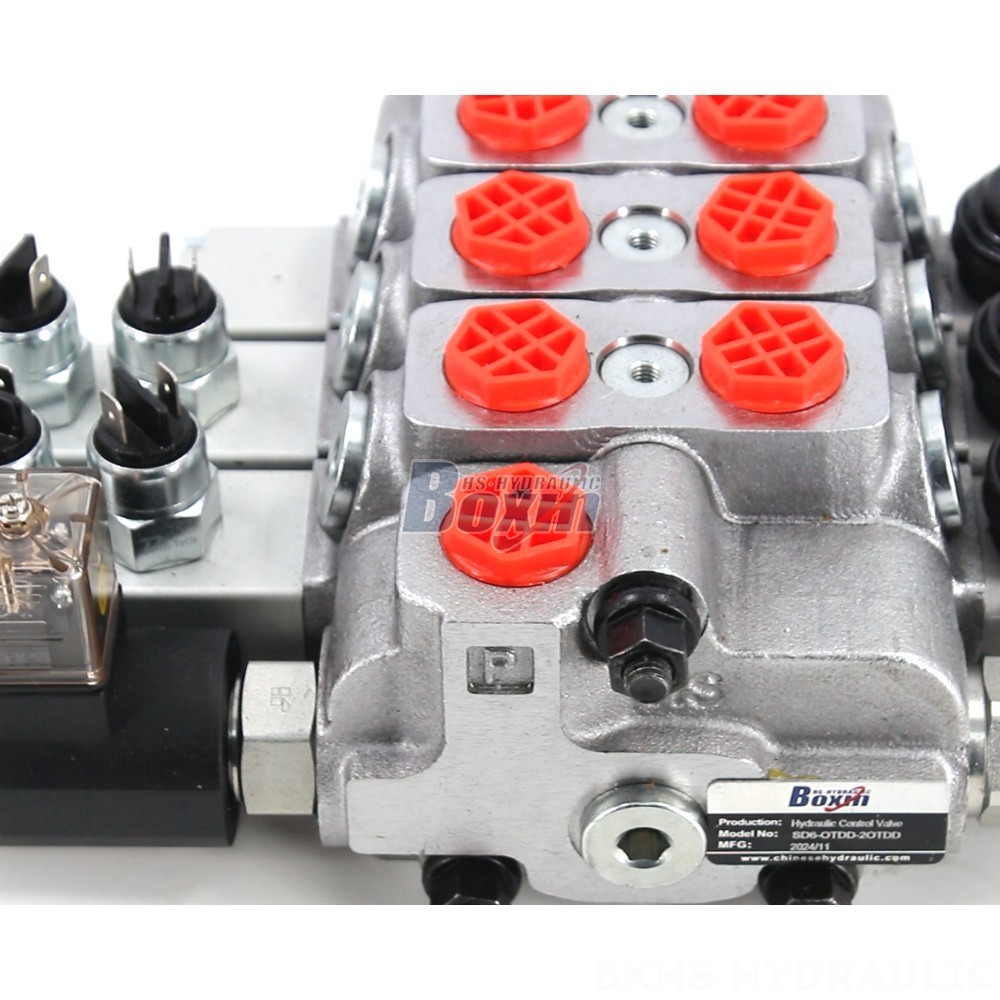 Buy SD6 Manual 3 Spool Sectional Directional Valves: Wholesale Prices detail image